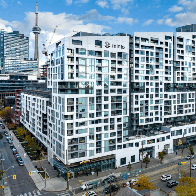 Exterior of 39 Niagara.